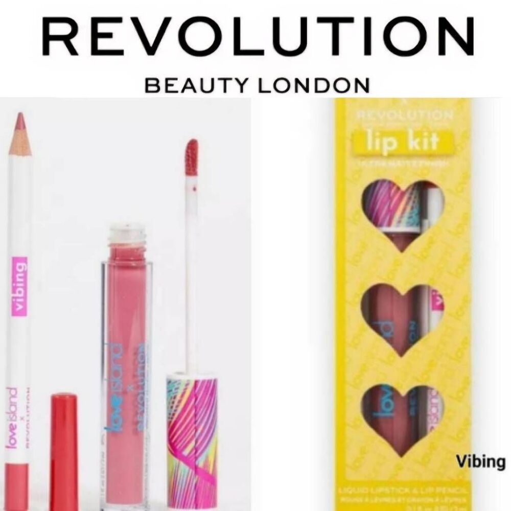 Revolution Beauty X Love Island Ultra Matte Finish Lip Kit